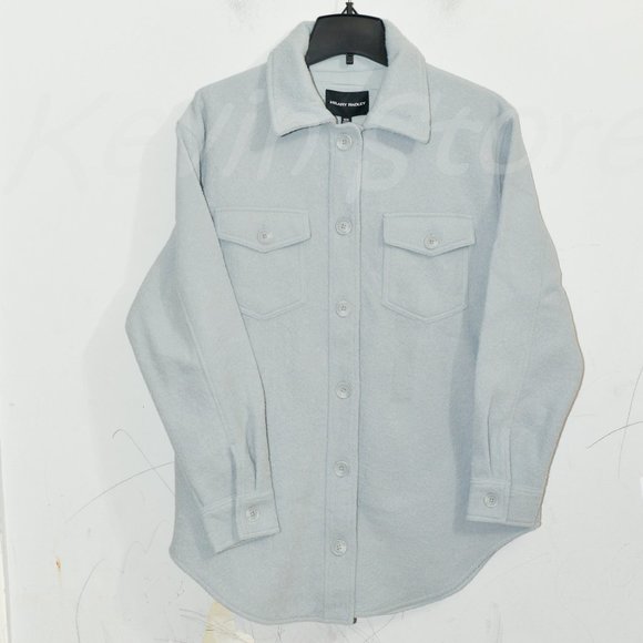 Hilary Radley Ladies' Shirt Jacket Gray - Picture 2 of 5